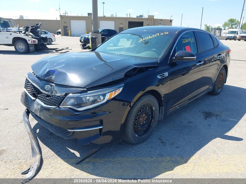 Vin: 5xxgt4l37jg202806, lot: 10271912, kia optima lx 20182