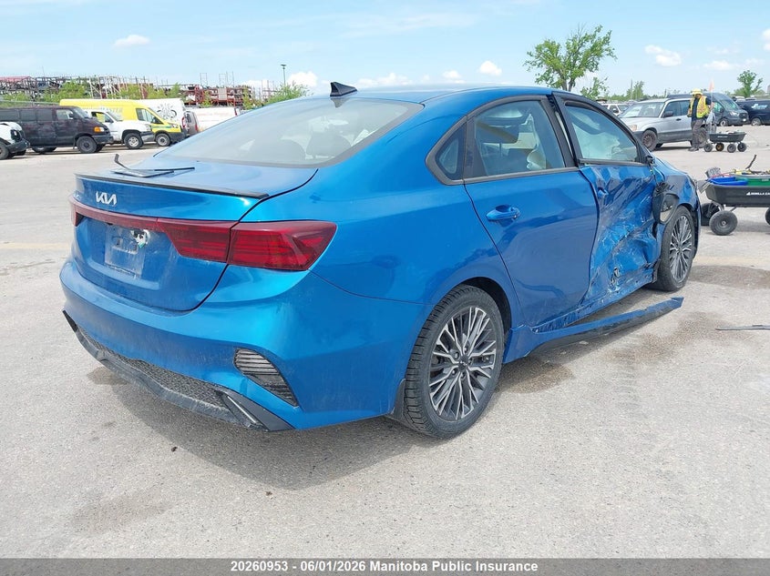 Vin: 3kpf54ad7ne502863, lot: 10271937, kia forte gt line 20224