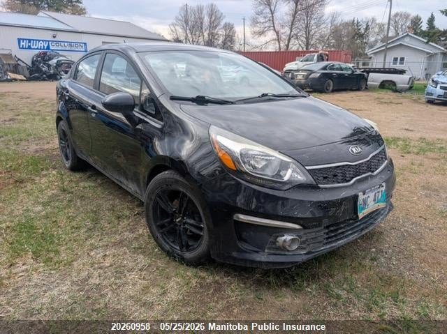 2016 KIA RIO ex
