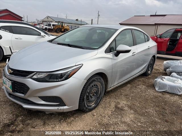Vin: 1g1be5sm8h7241453, lot: 10271964, chevrolet cruze lt turbo 20172