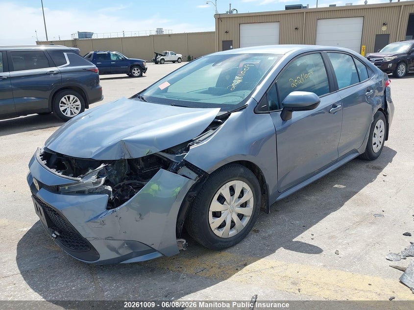 Vin: 5yfbprbe3lp113226, lot: 10271993, toyota corolla l 20202