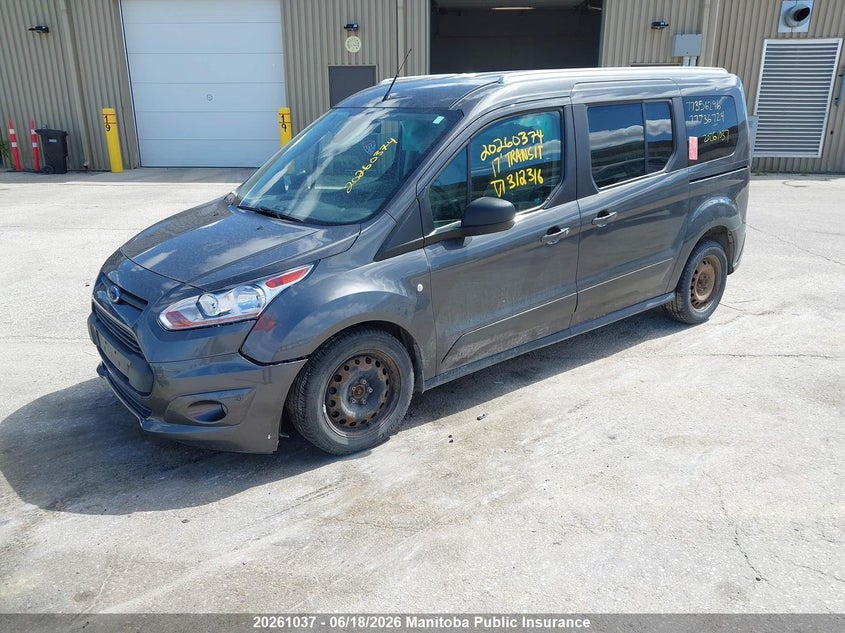 2017 FORD TRANSIT VAN GAS