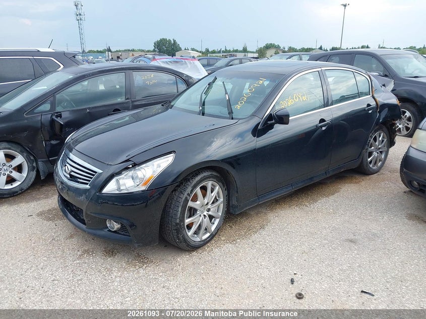 Vin: jn1cv6ar6am450554, lot: 10272077, infiniti g37x 20102