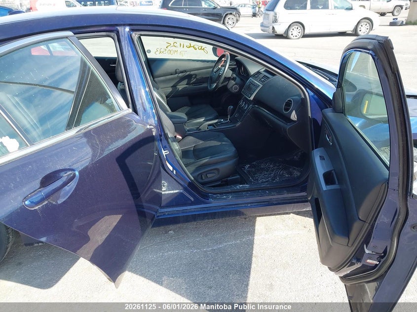 2010 Mazda 6 Gs blue Lot 111020261125 Vin 1YVHZ8CH4A5M00523
