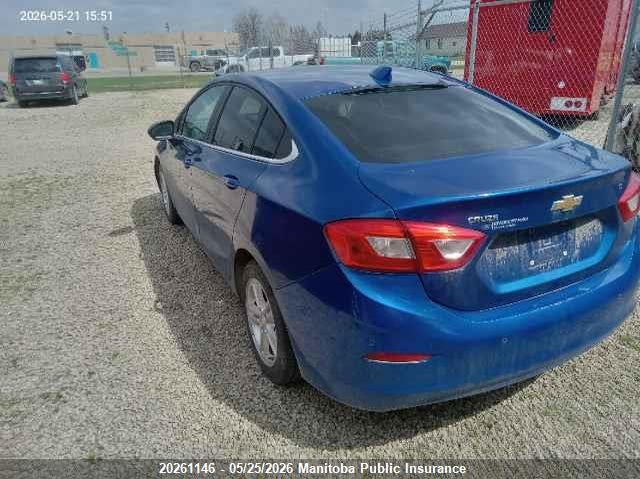 Vin: 1g1be5sm6j7172896, lot: 10272130, chevrolet cruze lt turbo 20183