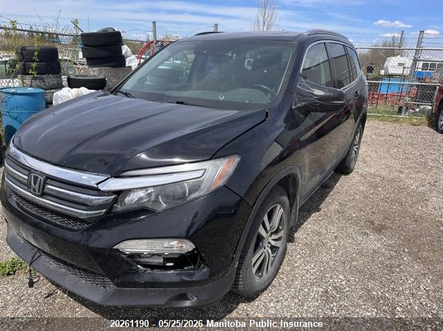 Vin: 5fnyf6h74hb500357, lot: 10272174, honda pilot ex-l 20172