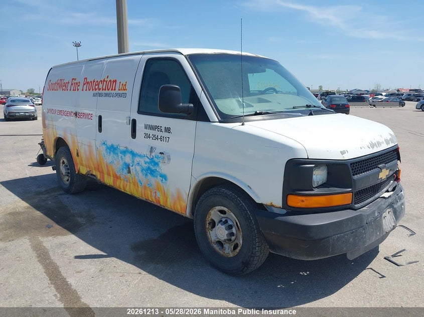 2008 CHEVROLET EXPRESS 2500 CARGO VAN