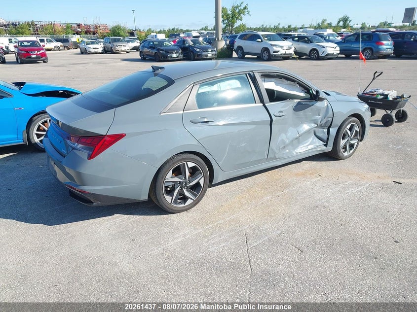 Vin: kmhln4aj0pu043944, lot: 10272421, hyundai elantra luxury hybrid null 20234