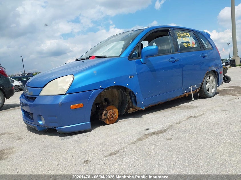 2003 Suzuki Aerio Sx VIN: JS2RC41H835212314 Lot: 20261478