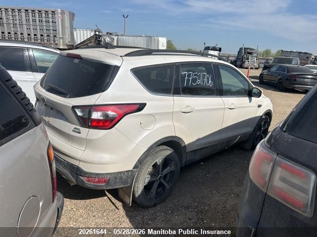 Vin: 1fmcu9hd1juc42766, lot: 10272628, ford escape sel 20184