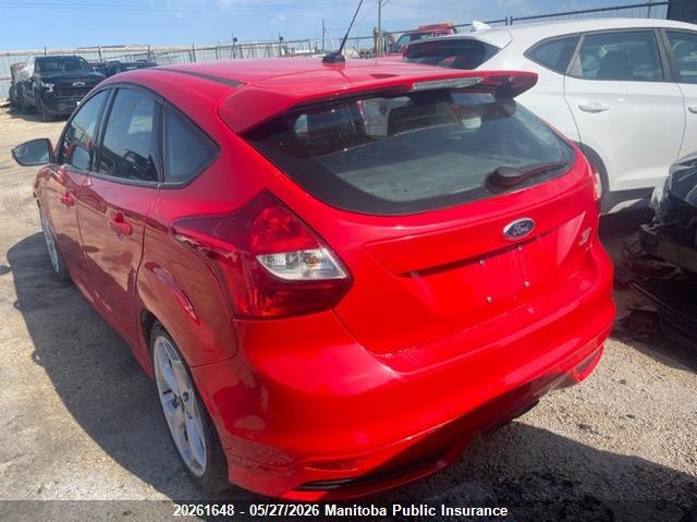 Vin: 1fadp3l99el171611, lot: 10272632, ford focus st 20143