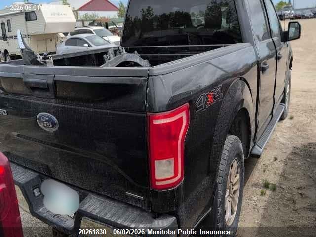 2015 Ford F-150 lightning 3.5 F150 Xl Supercrew black Lot 111020261830 Vin 1FTEW1E81FFB26799