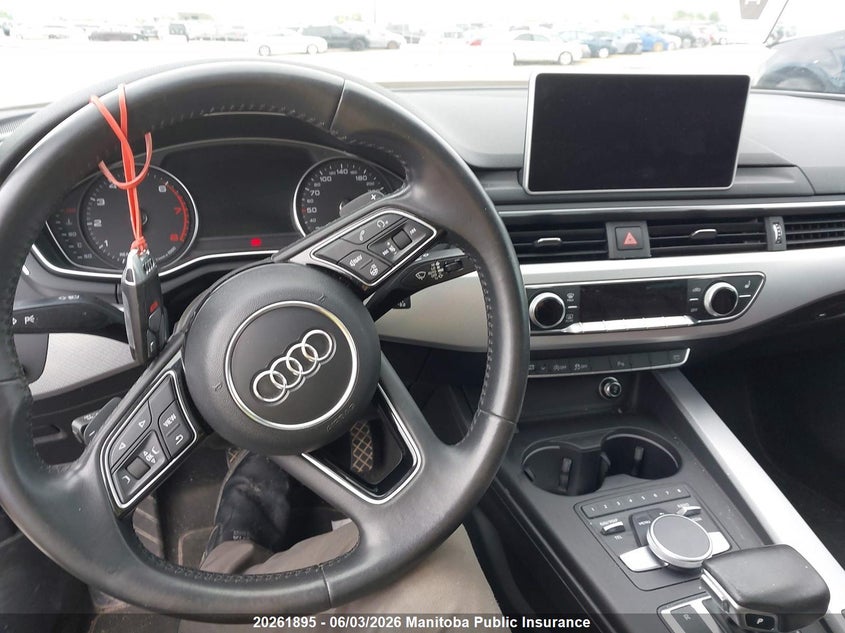 2017 Audi A4 2.0T Quattro VIN: WAUBNAF44HN066802 Lot: 20261895