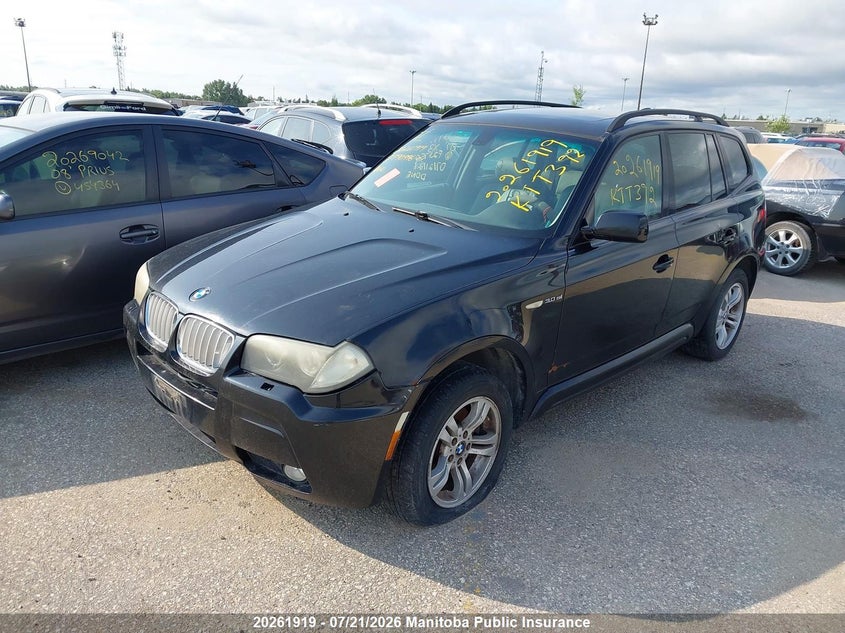 2007 BMW X3 SPORT UTILITY VEHICLE GAS