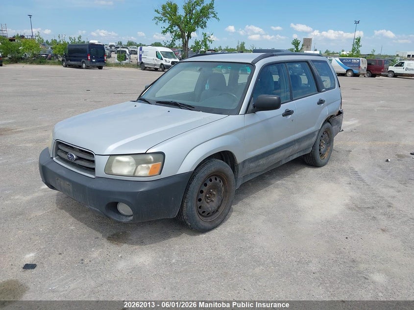 2004 SUBARU FORESTER 2.5 X SPORT UTILITY VEHICLE GAS