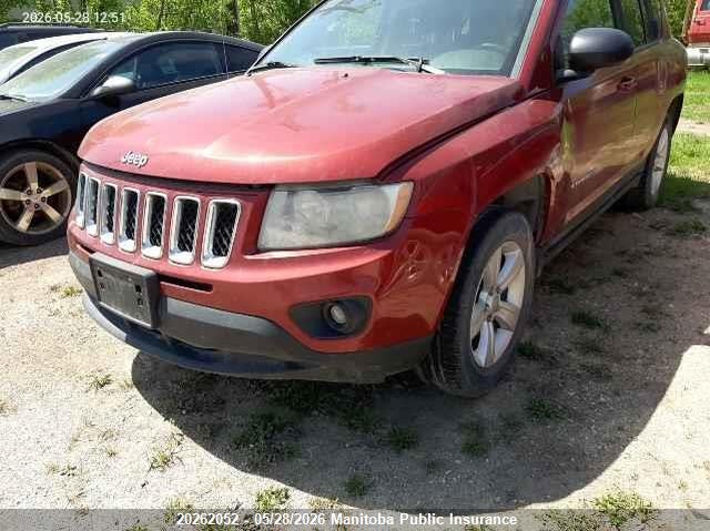Vin: 1c4njdab4dd151593, lot: 10273036, jeep compass sport 20132