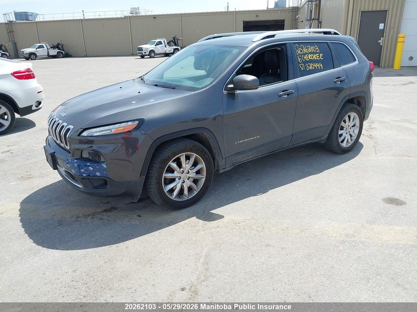 Vin: 1c4pjmds4gw320444, lot: 10273087, jeep cherokee limited 20162