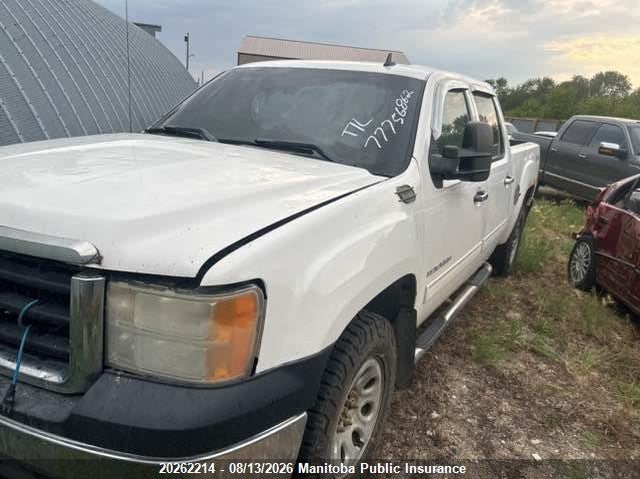 2009 GMC SIERRA 1500 WT CREW CAB PICKUP 4.8L V8 FI OHV 16V NF2