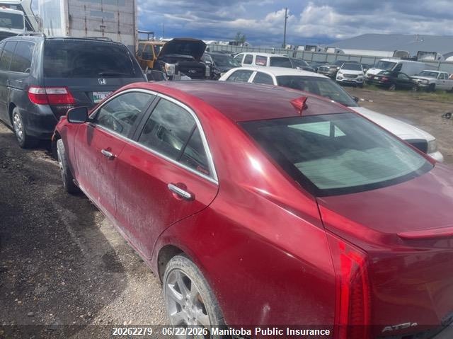 2014 CADILLAC ATS SEDAN 2.0L I4 FI DOHC 16V NF4