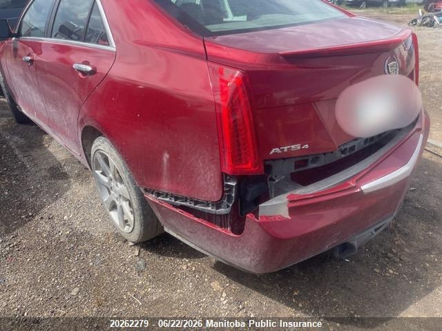 2014 CADILLAC ATS SEDAN 2.0L I4 FI DOHC 16V NF4