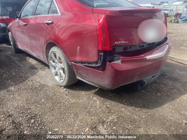 2014 CADILLAC ATS SEDAN 2.0L I4 FI DOHC 16V NF4