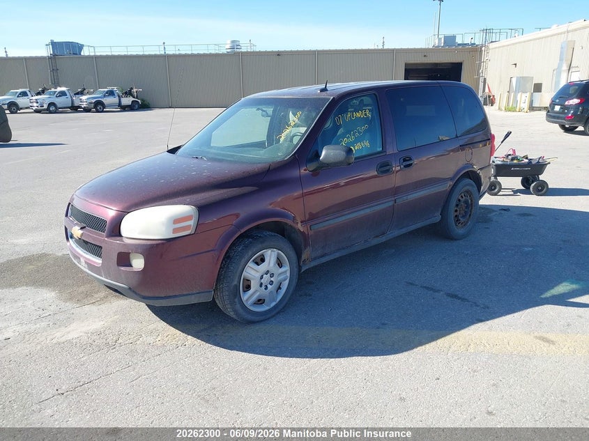 2007 CHEVROLET UPLANDER VAN GAS