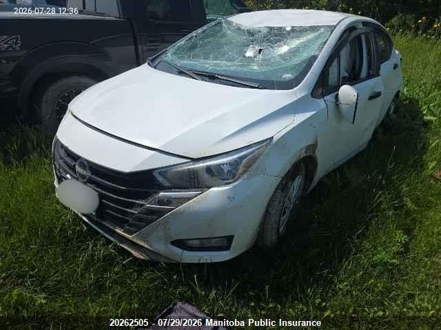 2025 NISSAN VERSA 1.6 S SEDAN 1.6L I4 FI DOHC 16V NF4
