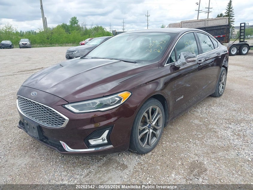Vin: 3fa6p0ru4kr227454, lot: 10273526, ford fusion titanium hybrid 20192