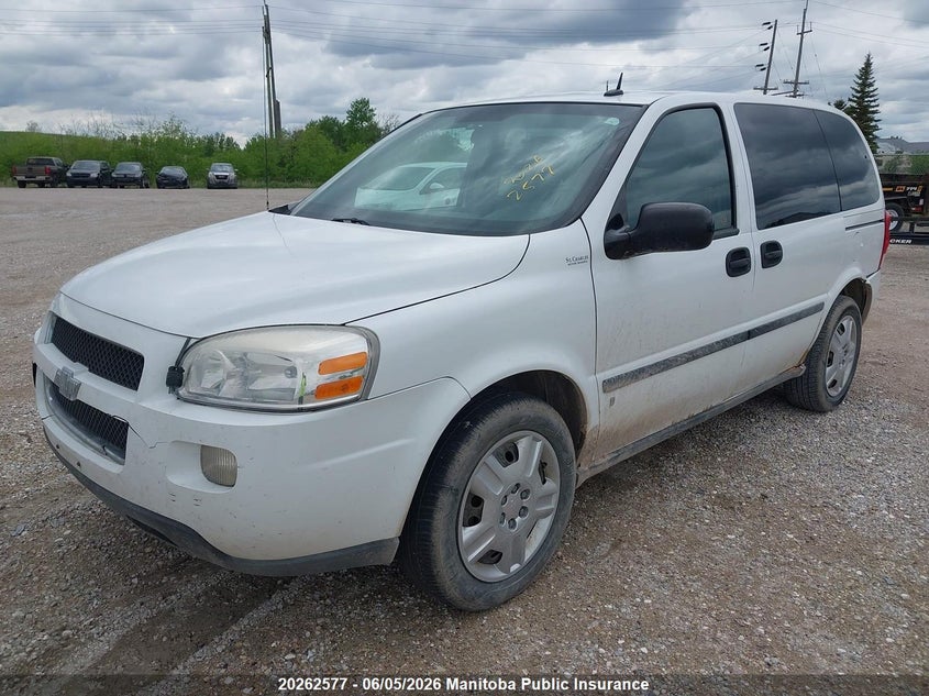 2009 CHEVROLET UPLANDER VAN GAS