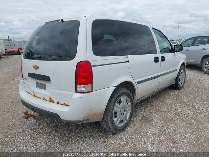 2009 CHEVROLET UPLANDER VAN GAS