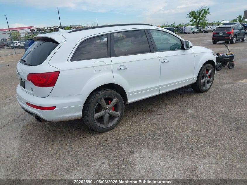 Vin: wa1dgcfe9ed020792, lot: 10273574, audi q7 v6 20144