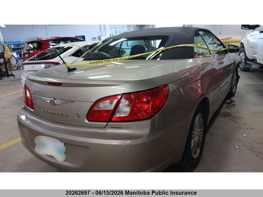 2008 Chrysler Sebring Touring VIN: 1C3LC55R98N258724 Lot: 20262697