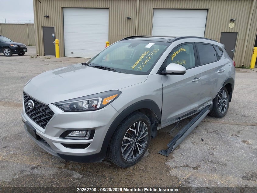 2020 Hyundai Tucson Preferred, Hail, IAAI, VIN KM8J3CAL3LU256101 — photo 2