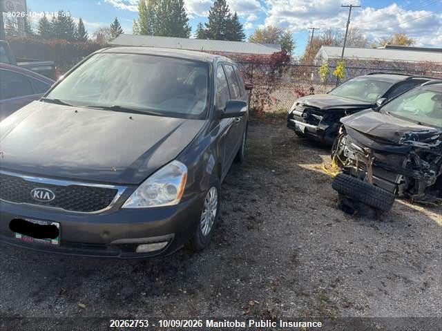 Vin: kndmg4c72e6545960, lot: 10273737, kia sedona lx 20142