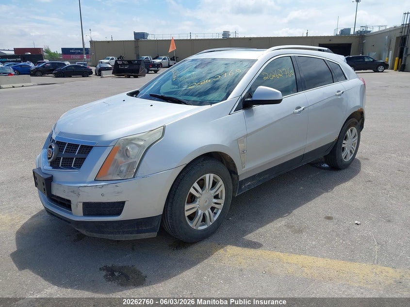Vin: 3gyfndey7as622665, lot: 10273744, cadillac srx v6 20102