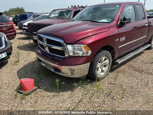 2017 DODGE RAM 1500 SLT QUAD CAB PICKUP 5.7L V8 FI OHV 16V NF2