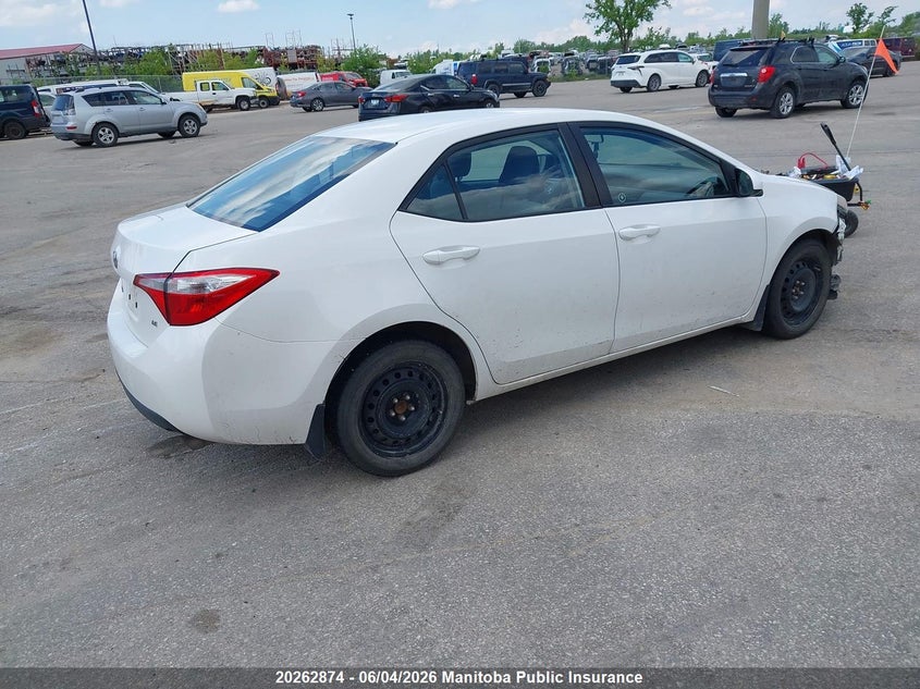 Vin: 2t1burhe7ec037769, lot: 10273858, toyota corolla le 20144