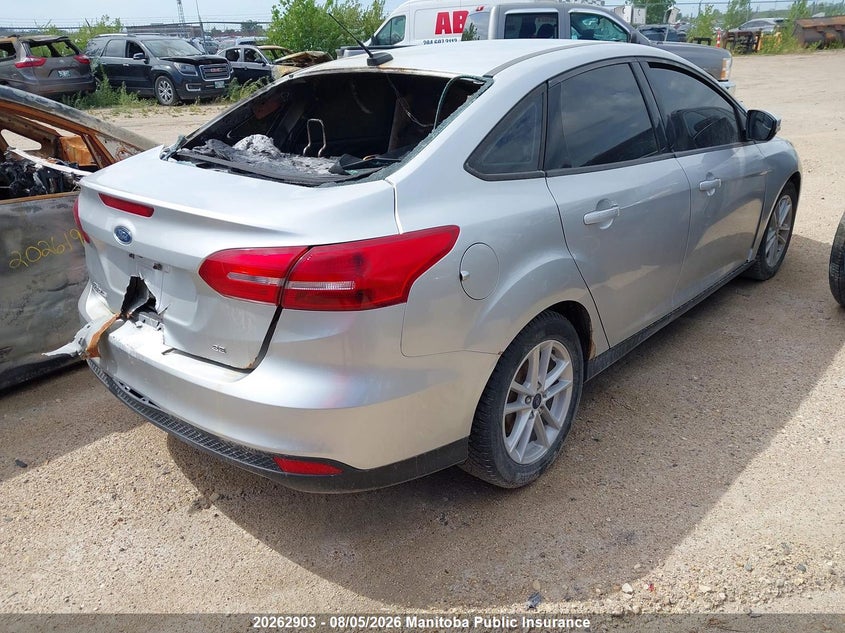 Vin: 1fadp3f23hl255751, lot: 10273887, ford focus se 20174