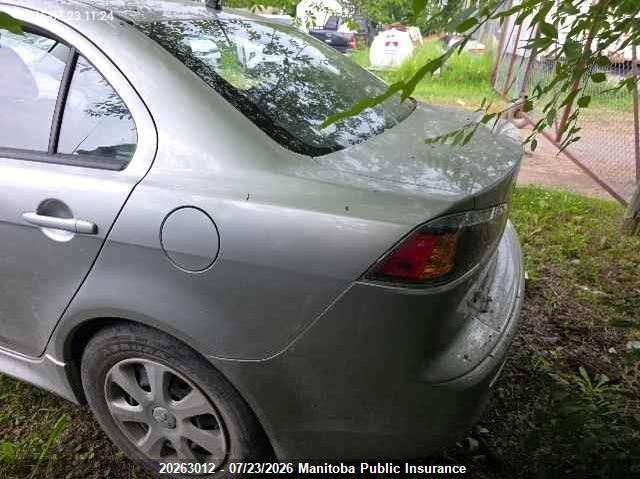 Vin: ja32u2fu1gu603267, lot: 10273996, mitsubishi lancer es 20163