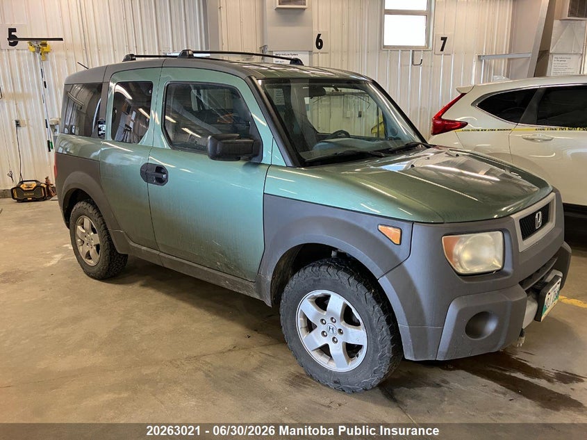 2003 HONDA ELEMENT Y PACKAGE SPORT UTILITY VEHICLE 2.4L I4 FI DOHC 16V F4