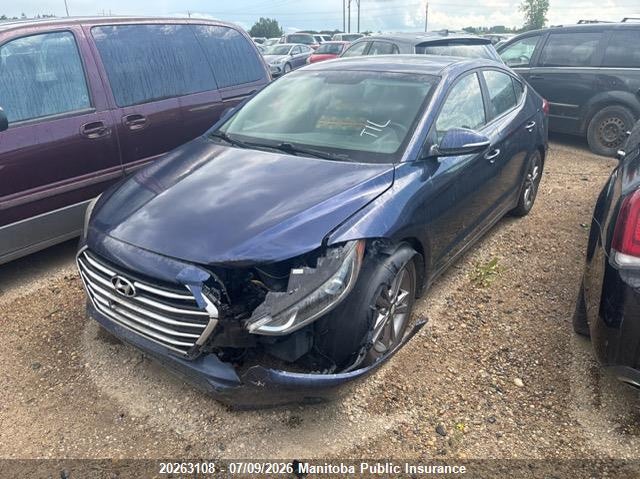 2018 Hyundai Elantra Gl, Front, IAAI, VIN KMHD84LF7JU538928 — photo 2