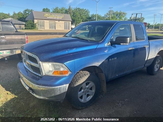 2010 DODGE RAM 1500 SLT QUAD CAB PICKUP 5.7L V8 FI OHV 16V NF2