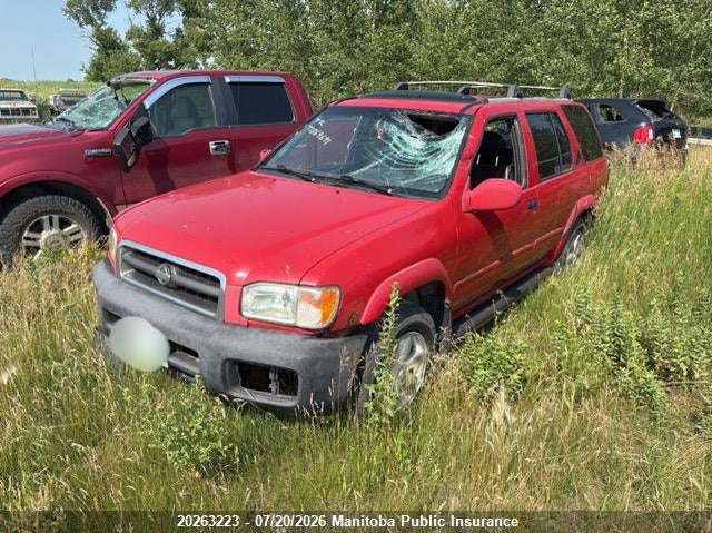 2001 Nissan Pathfinder, Вандализм, IAAI, VIN JN8DR09X71W576534 — фото 2
