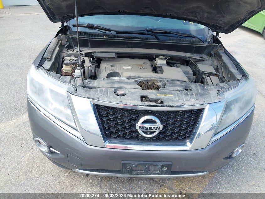 2016 Nissan Pathfinder Sl VIN: 5N1AR2MMXGC667519 Lot: 20263274