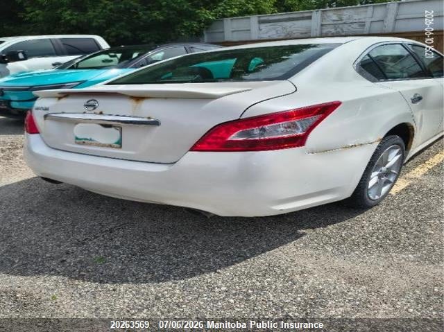 2009 NISSAN MAXIMA SEDAN 3.5L V6 FI DOHC 24V NF4
