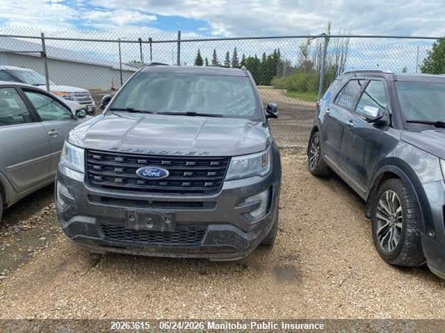 2017 FORD EXPLORER PLATINUM ECOBOOST SPORT UTILITY VEHICLE 3.5L V6 FI DOHC 24V NF4