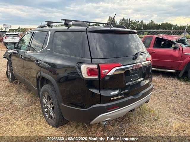 Vin: 1gkknuls4hz265210, lot: 10274644, gmc acadia slt 20173