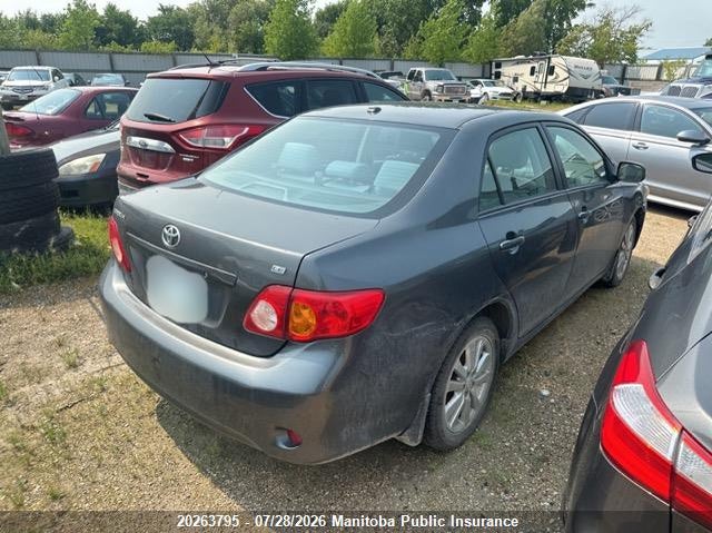 Vin: 2t1bu4ee7ac383760, lot: 10274779, toyota corolla le 20104