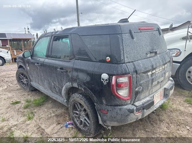 Vin: 3fmcr9bn5sre12154, lot: 10274809, ford bronco sport big bend big bend 20254