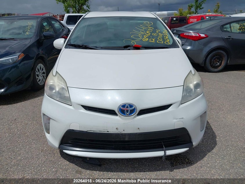 2012 TOYOTA PRIUS HATCHBACK HYBRID